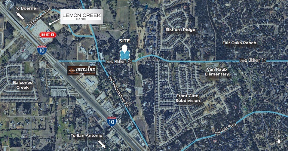 Primary Photo Of 9263 Dietz Elkhorn Rd, Boerne Land For Sale