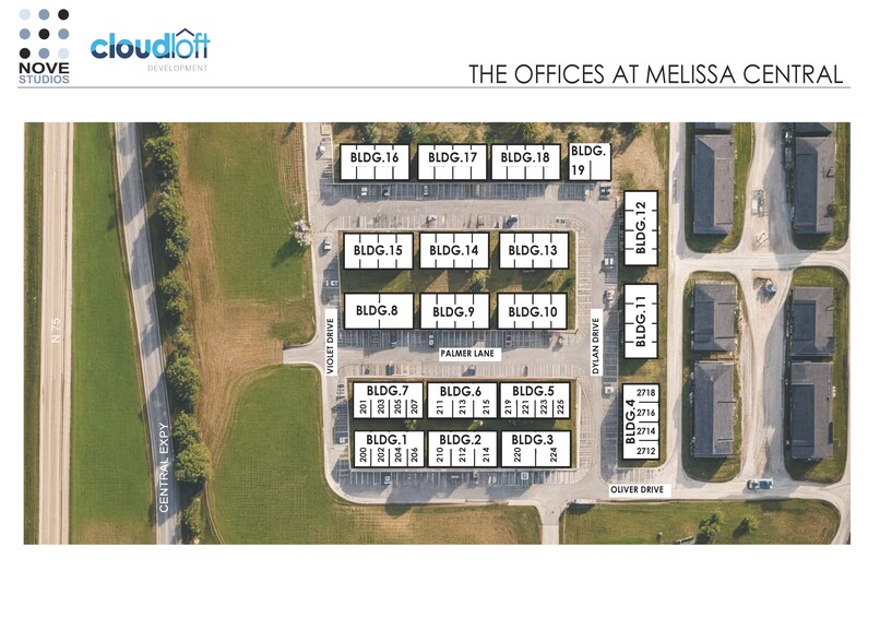 More Photos Of E. Melissa Rd. and Central Expressway (US-75), Melissa Office For Sale