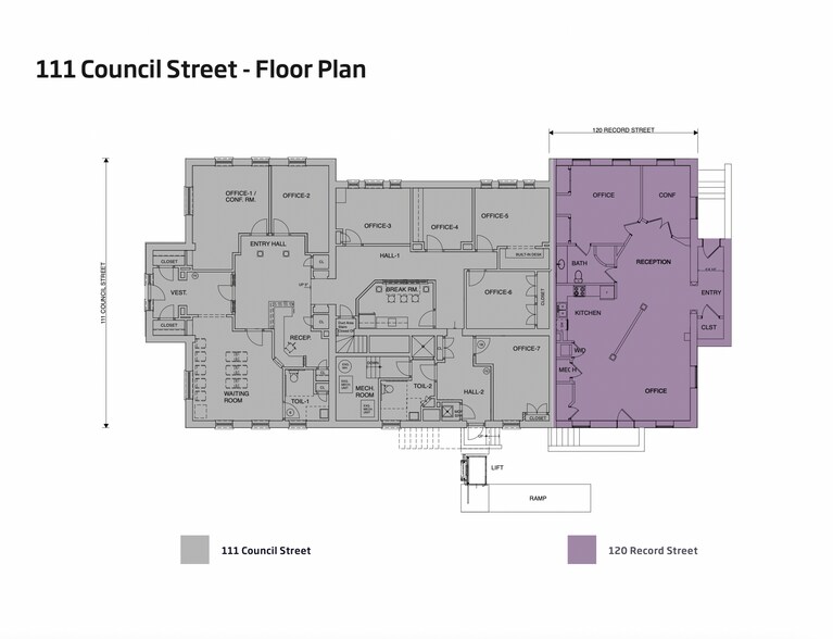 More Photos Of 111 Council St, Frederick Office For Lease