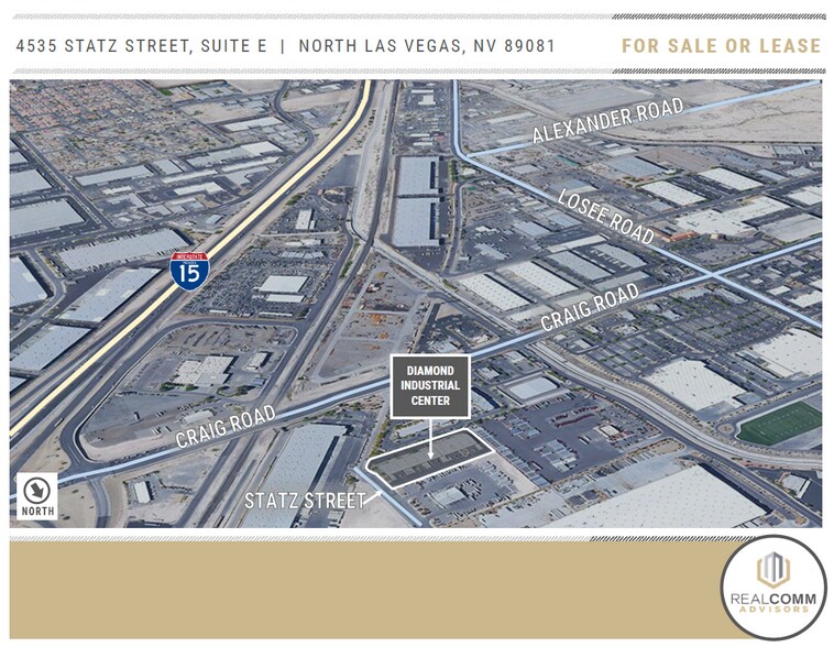 More Photos Of 4535 Statz St, North Las Vegas Warehouse For Lease