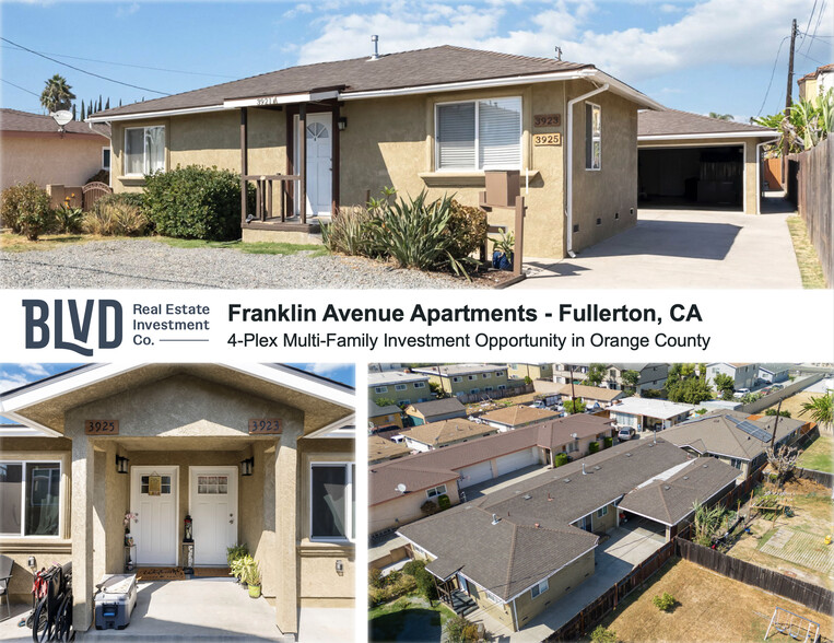 Primary Photo Of 3921 Franklin Ave, Fullerton Multifamily For Sale