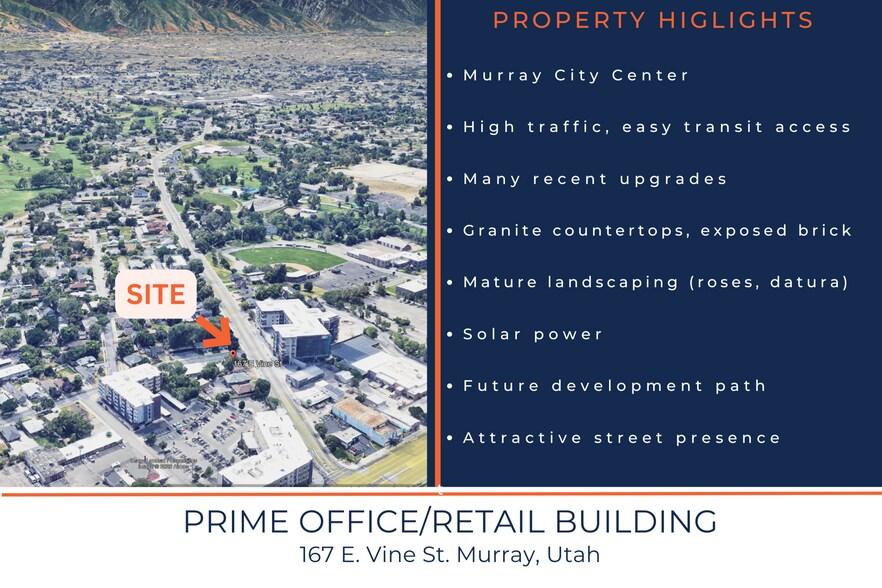 More Photos Of 167 E Vine St, Murray Office For Sale