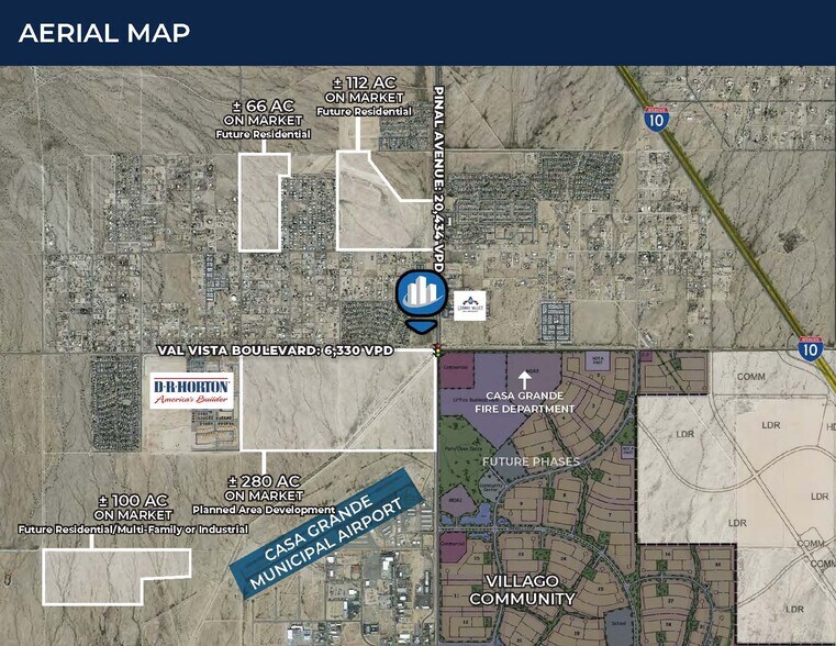 More Photos Of Pinal Ave & Val Vista Blvd, Casa Grande Land For Sale