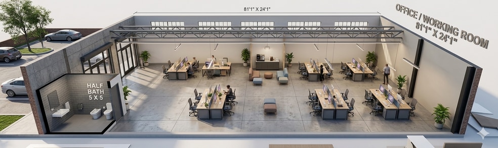 More Photos Of 4217 Howard Ave, Kensington Warehouse For Lease