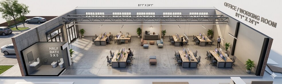 More Photos Of 4217 Howard Ave, Kensington Warehouse For Lease