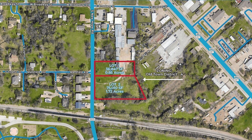 Primary Photo Of 121-205 N New Hope Rd, Kennedale Land For Sale