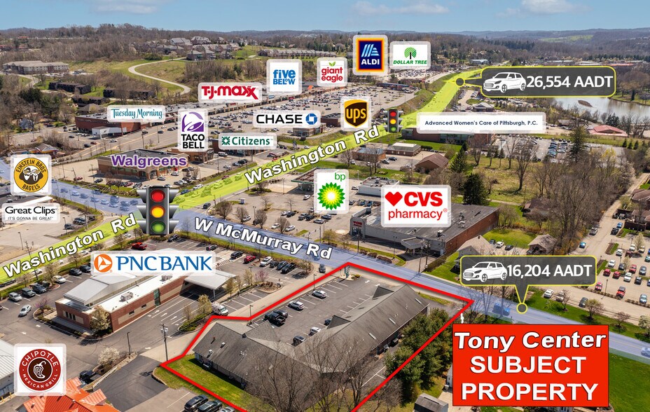 More Photos Of 110 W McMurray Rd, McMurray Storefront For Lease