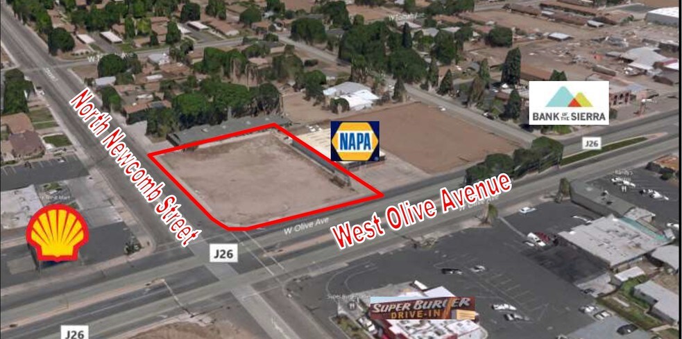 Primary Photo Of 1594 W Olive Ave, Porterville Land For Sale