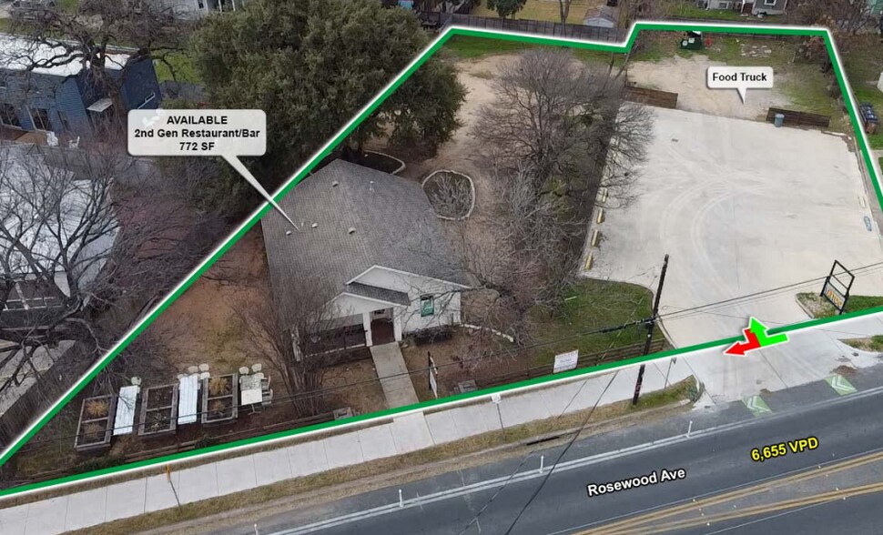 More Photos Of 1309 Rosewood Ave, Austin Restaurant For Lease