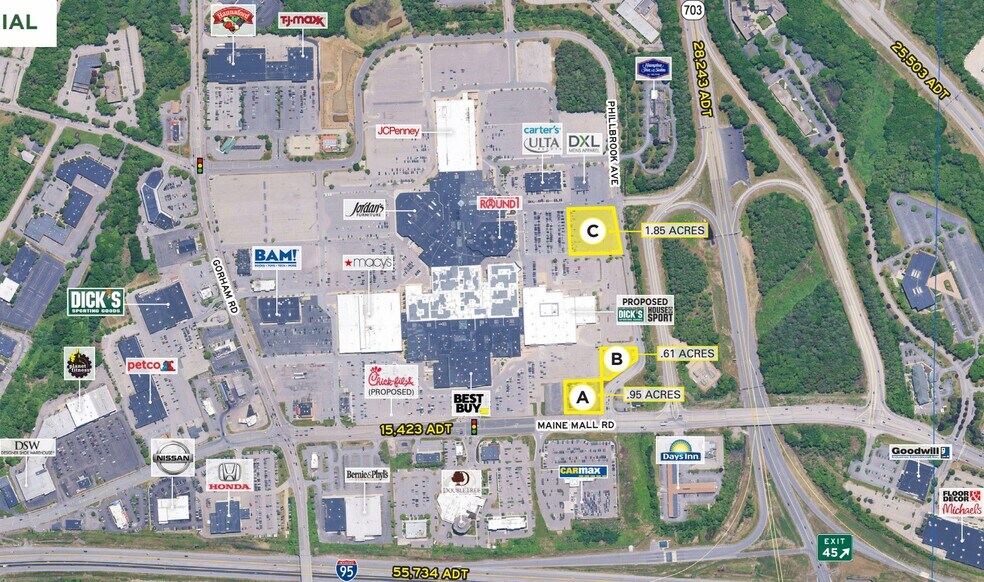 More Photos Of 364 Maine Mall Rd, South Portland Land For Lease