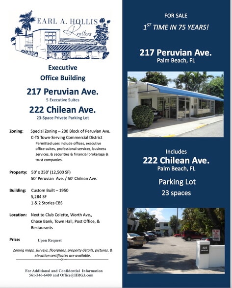 More Photos Of 217 Peruvian Ave, Palm Beach Office Residential For Sale