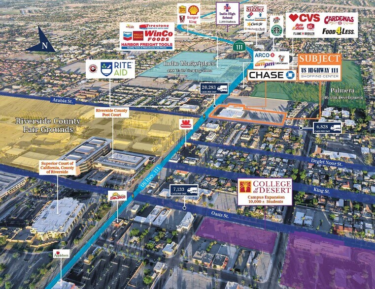 More Photos Of 82490 Highway 111, Indio Bank For Sale