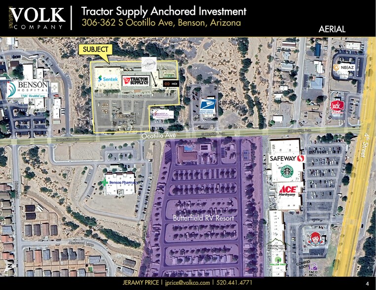 More Photos Of 306-362-362 S Ocotillo Ave, Benson Storefront Retail Office For Sale