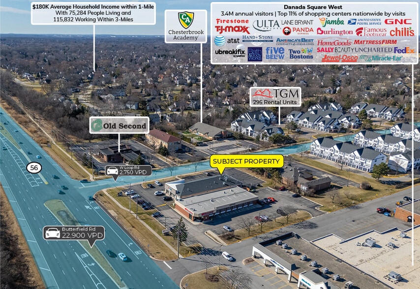 More Photos Of 290 W Loop Rd, Wheaton Storefront Retail Office For Sale