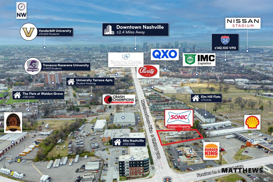 More Photos Of 444 Murfreesboro, Nashville Fast Food For Sale