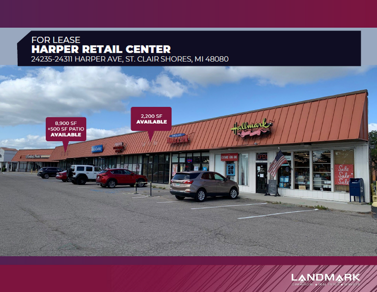 Primary Photo Of 24235-24311 Harper Ave, Saint Clair Shores Unknown For Lease