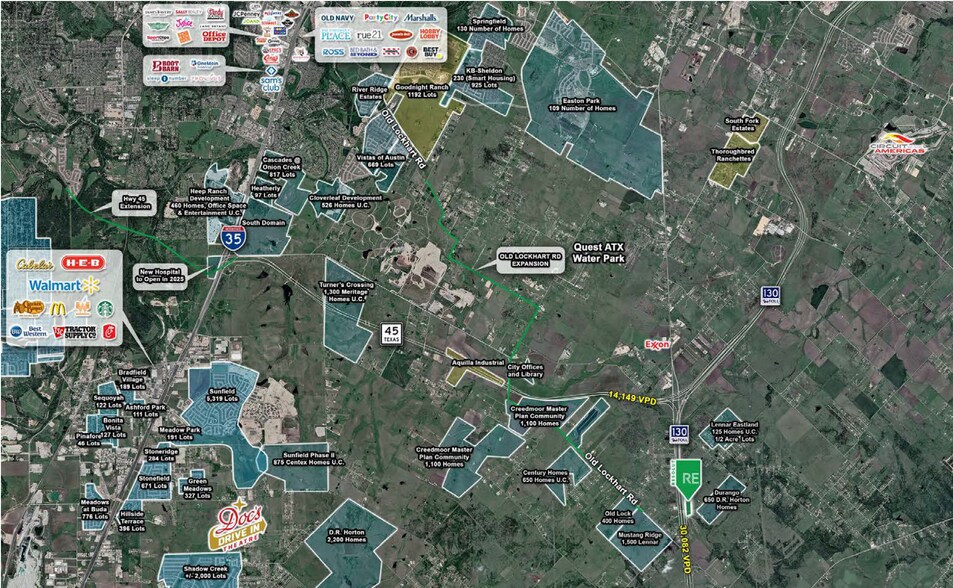 More Photos Of NEC TX-183 & LAWS rd, Mustang Ridge Land For Sale