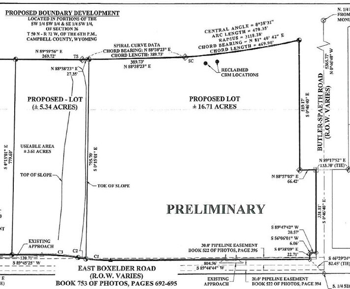 More Photos Of 1125 Boxelder Road, Gillette Land For Sale