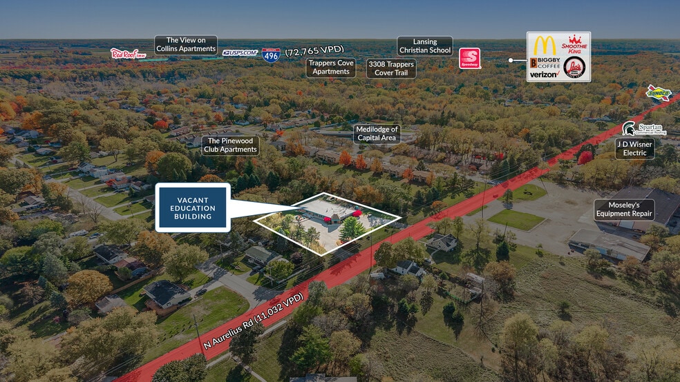 More Photos Of 3325 Aurelius Rd, Lansing Daycare Center For Sale