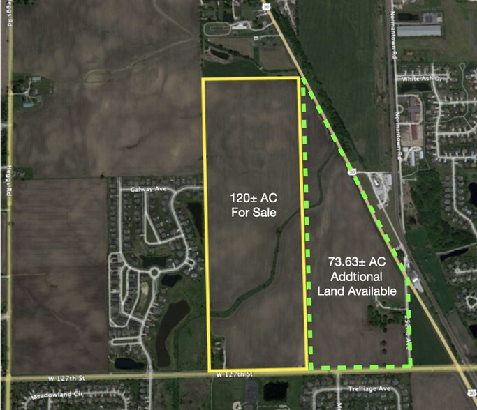 Primary Photo Of NWC 127th & Route 30, Plainfield Land For Sale