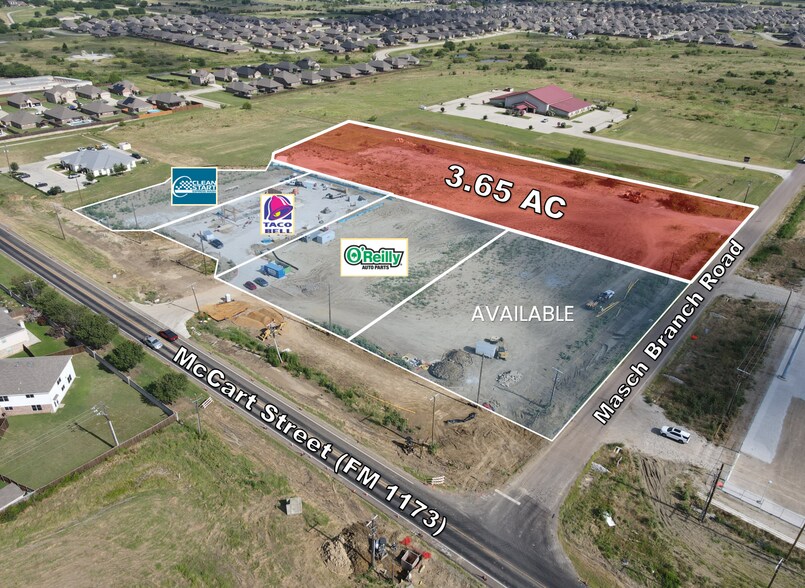 Primary Photo Of 1691 McCart St, Krum Land For Sale