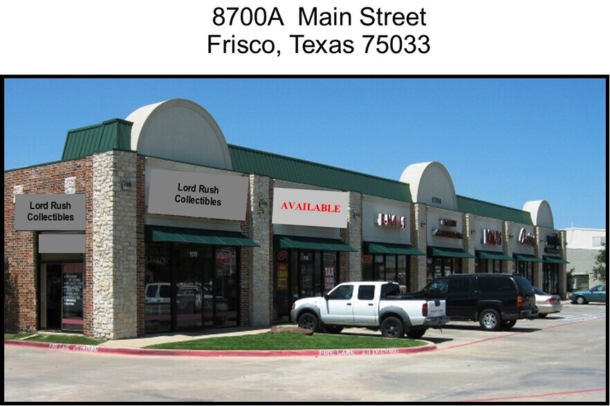 Primary Photo Of 8700 Main St, Frisco Storefront For Lease