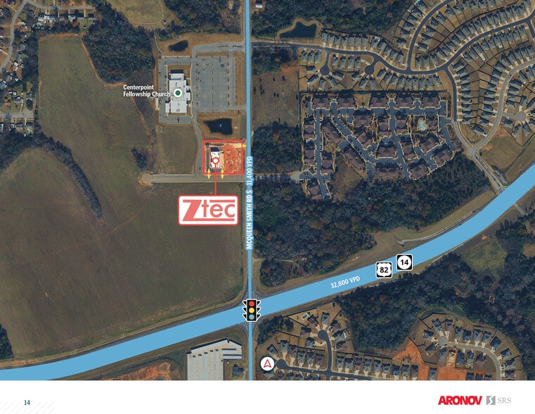 More Photos Of 1284 McQueen Smith Rd S, Prattville Convenience Store For Sale