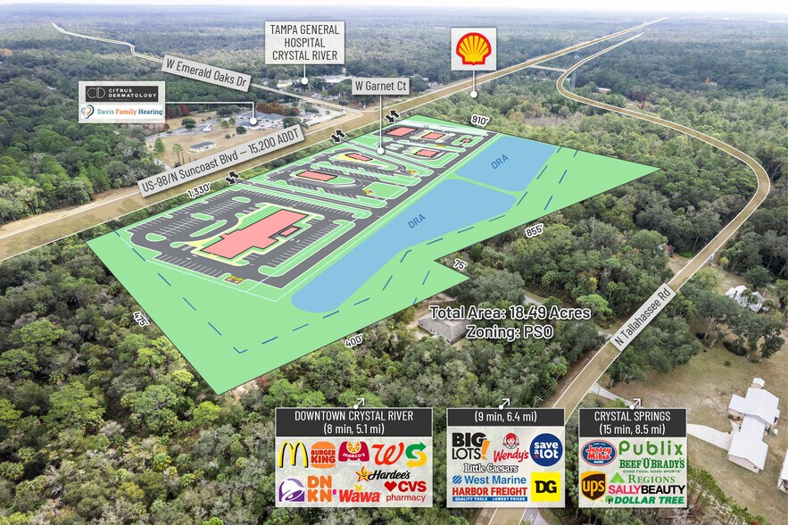 More Photos Of 11620 Garnet ct, Crystal River Land For Sale