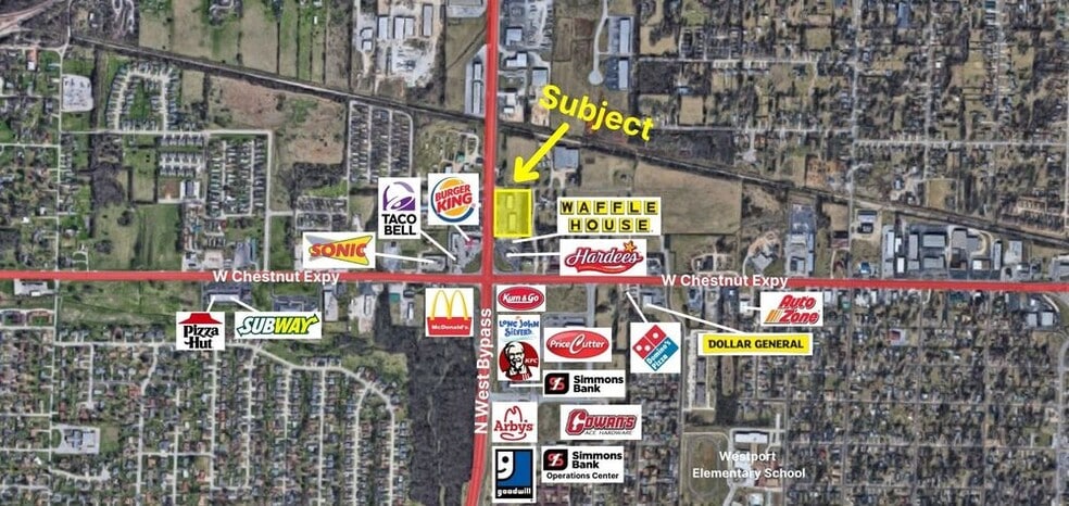 More Photos Of 512-520 N West Bypass, Springfield Unknown For Lease