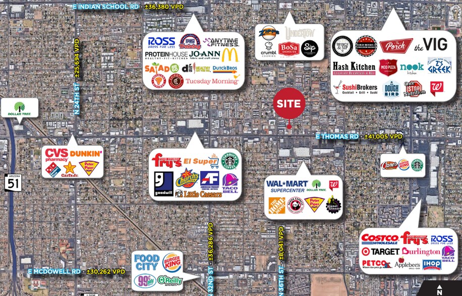 More Photos Of 3620 E Thomas Rd, Phoenix Unknown For Lease