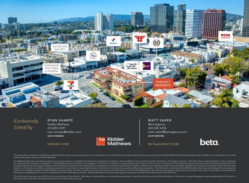 More Photos Of 1386-1388 Westwood Blvd, Los Angeles Storefront Retail Office For Sale