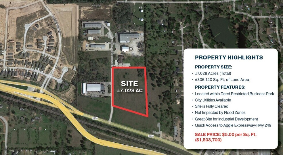 Primary Photo Of 0 Magnolia Business Park, Magnolia Land For Sale