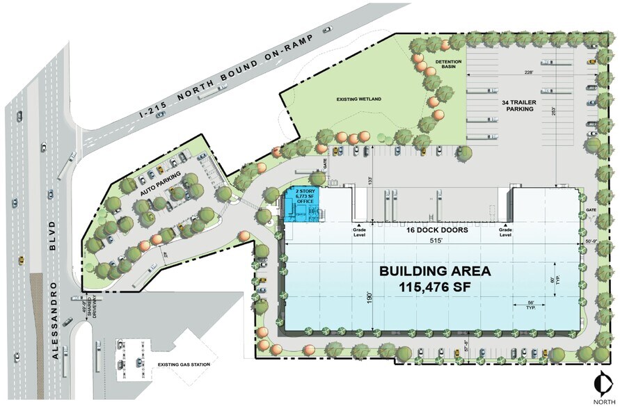 More Photos Of 2610 E Alessandro Blvd, Riverside Distribution For Lease