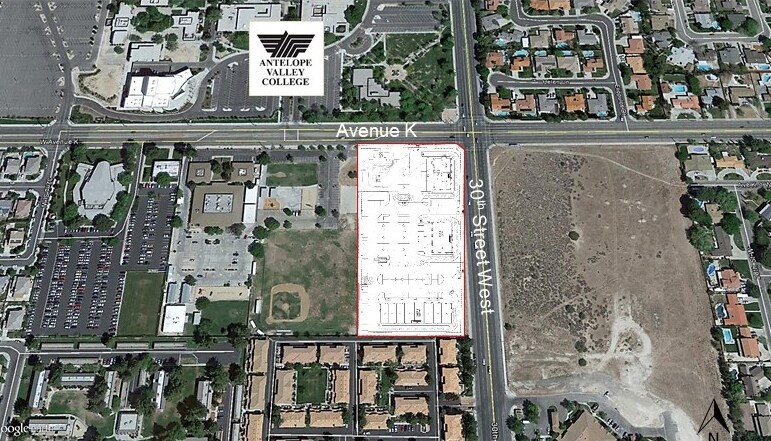 More Photos Of SWC Avenue K and 30th Street West, Lancaster Land For Lease