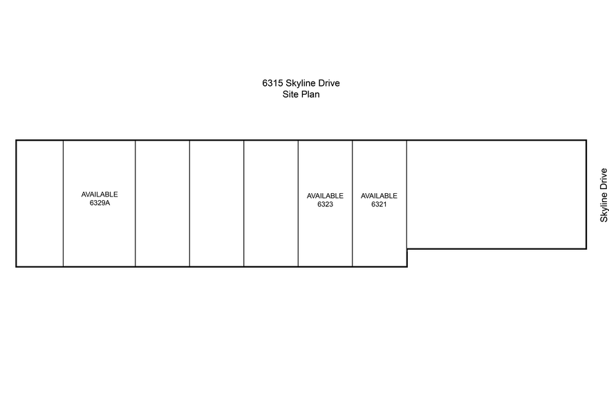 More Photos Of 6315-6331 Skyline Dr, Houston Distribution For Lease