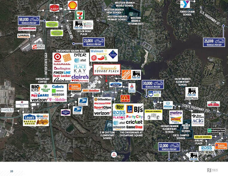 More Photos Of 2400 Chesapeake Square Ring Rd, Chesapeake Freestanding For Sale