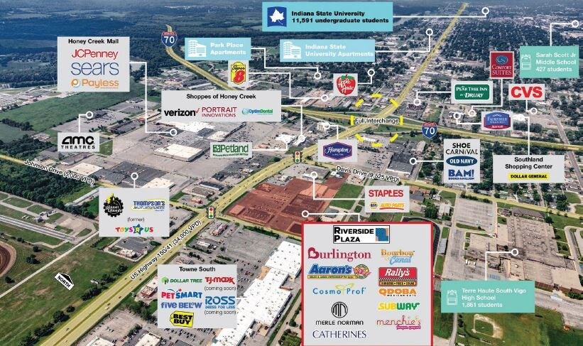 More Photos Of 3401-3500 S US Highway 41, Terre Haute Unknown For Lease