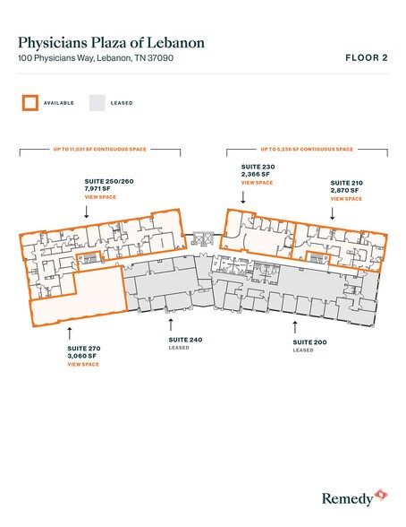 More Photos Of 100 Physicians Way, Lebanon Medical For Lease