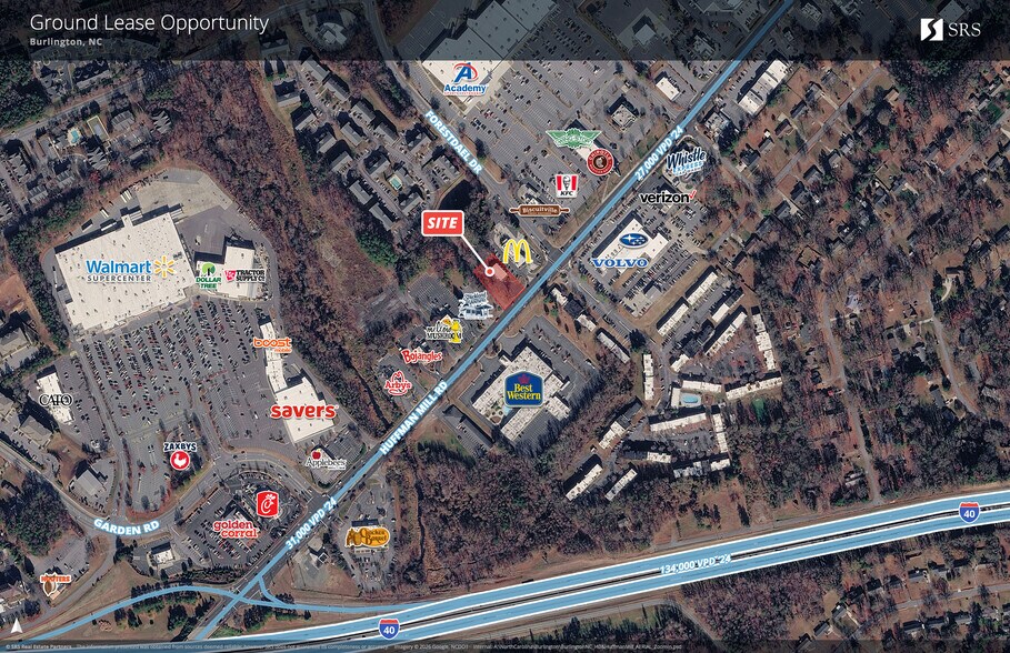 Primary Photo Of 537 Huffman Mill Rd, Burlington Land For Lease