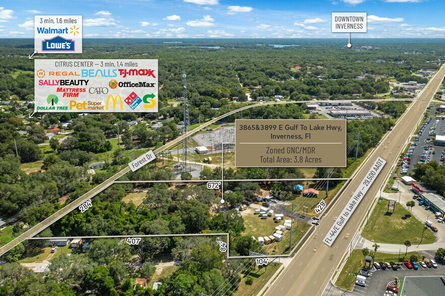 More Photos Of 3865 E Gulf To Lake Hwy, Inverness Land For Sale