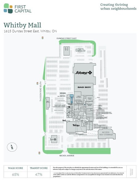 More Photos Of 1615 Dundas St E, Whitby General Retail For Lease