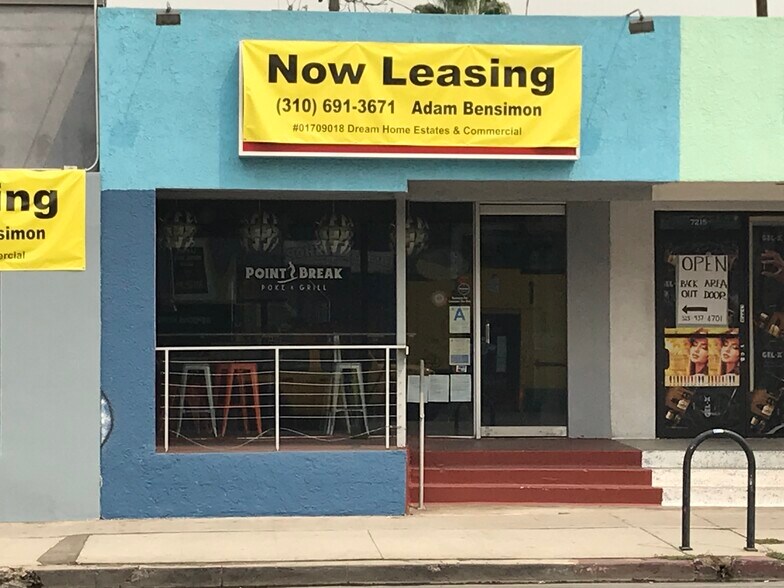 Primary Photo Of 7217 Melrose Ave, Los Angeles Restaurant For Lease