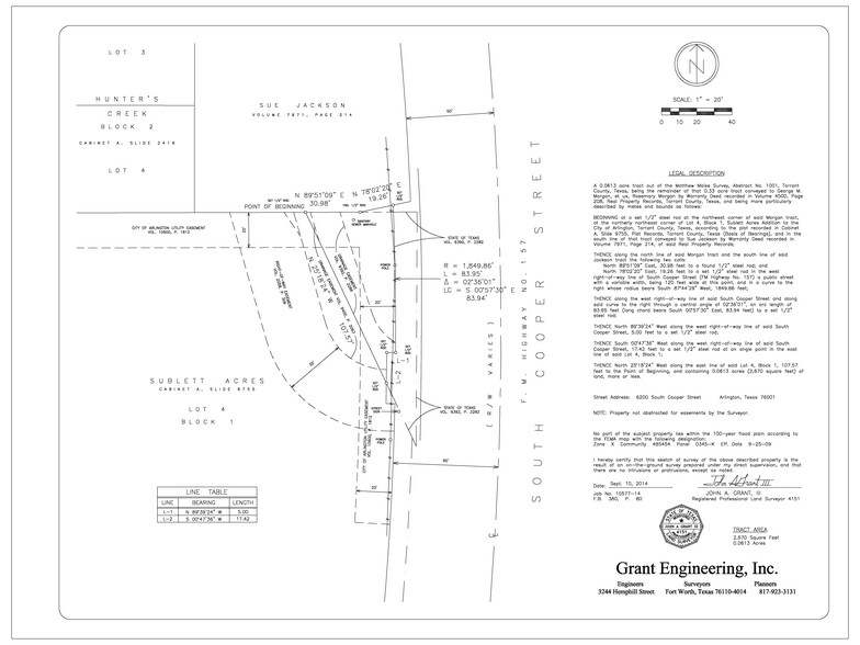 More Photos Of 6100 S Cooper St, Arlington Land For Sale