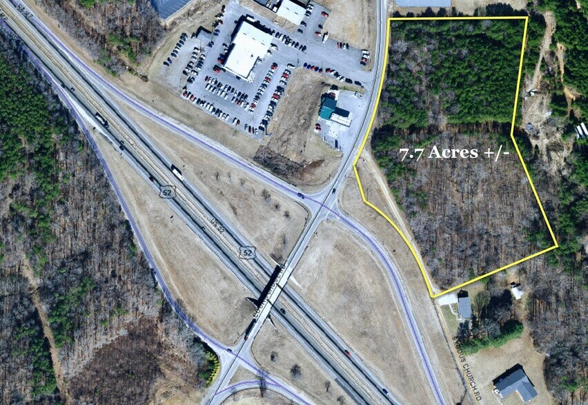 More Photos Of Cook School Road Rd @ US Hwy 52, Pilot Mountain Land For Sale