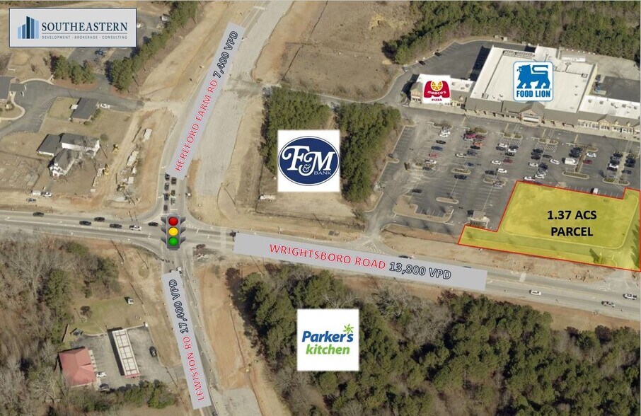 Primary Photo Of 5151 Columbia Rd, Grovetown Land For Sale