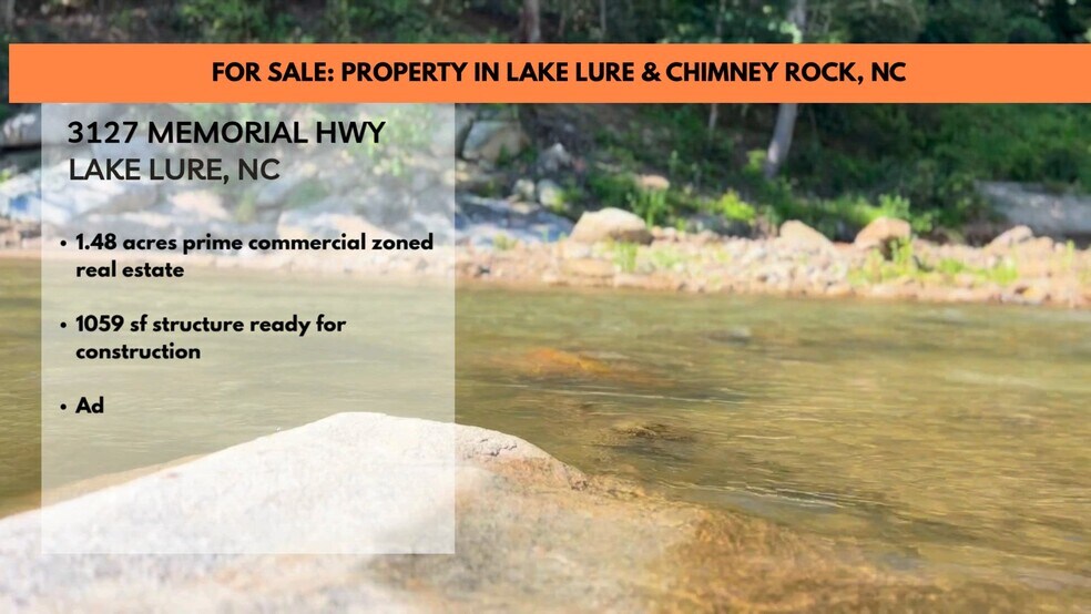 Primary Photo Of 3127 Memorial Hwy, Lake Lure Land For Sale
