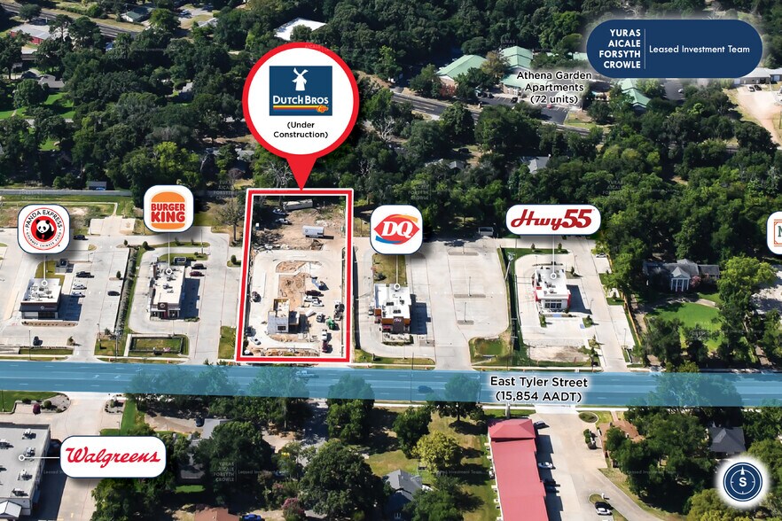 More Photos Of 1002 E Tyler St, Athens Fast Food For Sale