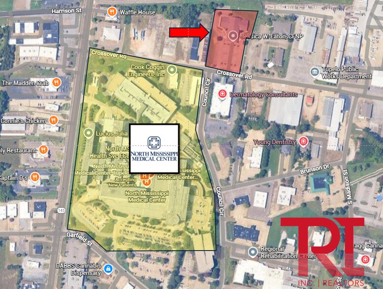 More Photos Of 670 Crossover Rd, Tupelo Medical For Sale