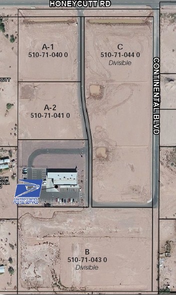 Primary Photo Of Honeycutt Rd & Continental Blvd, Maricopa Land For Sale