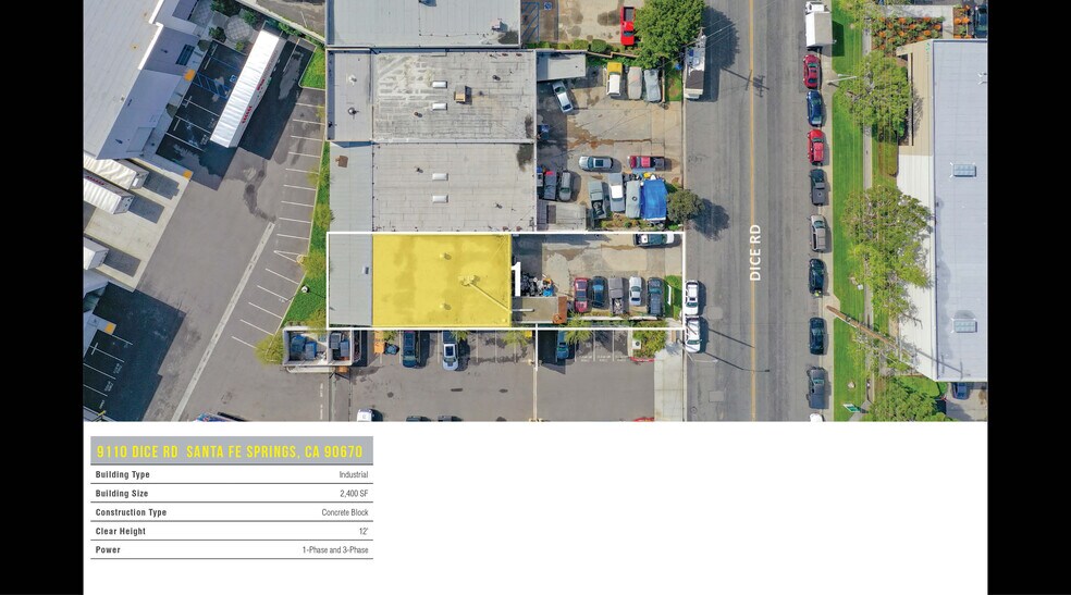 More Photos Of 9110 Dice Rd, Santa Fe Springs Warehouse For Sale